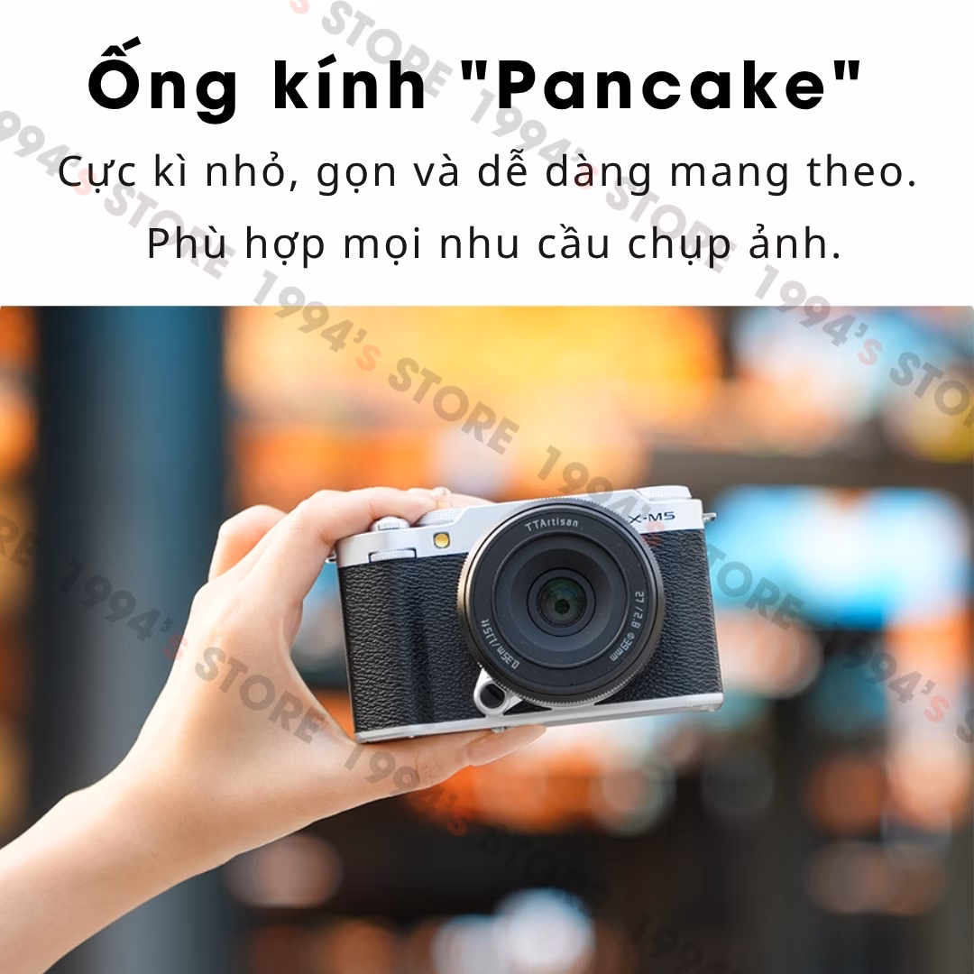 TTArtisan AF 27mm F2.8 Auto Focus – Lấy nét tự động siêu nhỏ gọn