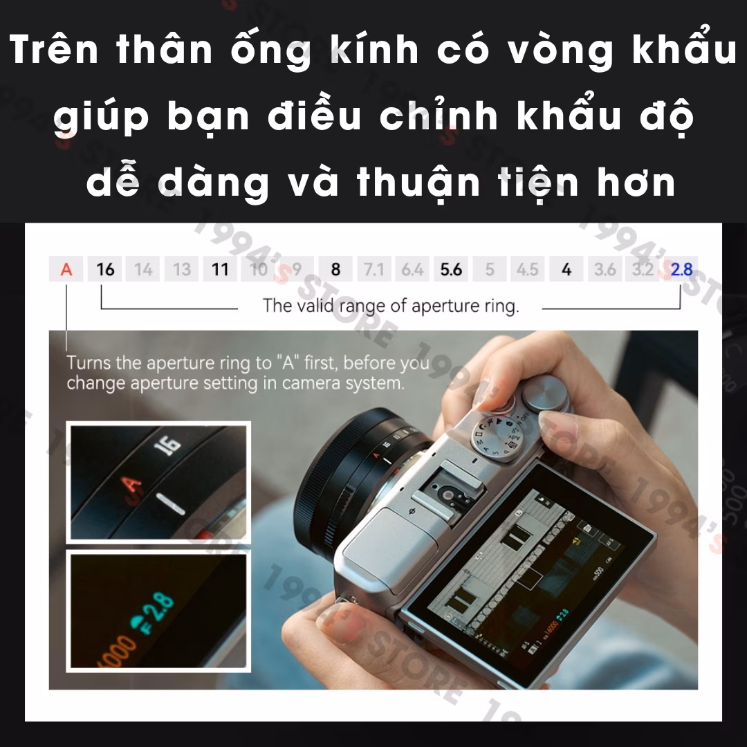 TTArtisan AF 27mm F2.8 Auto Focus – Lấy nét tự động siêu nhỏ gọn