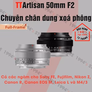 TTArtisan 50mm F2 – Lens Full-Frame