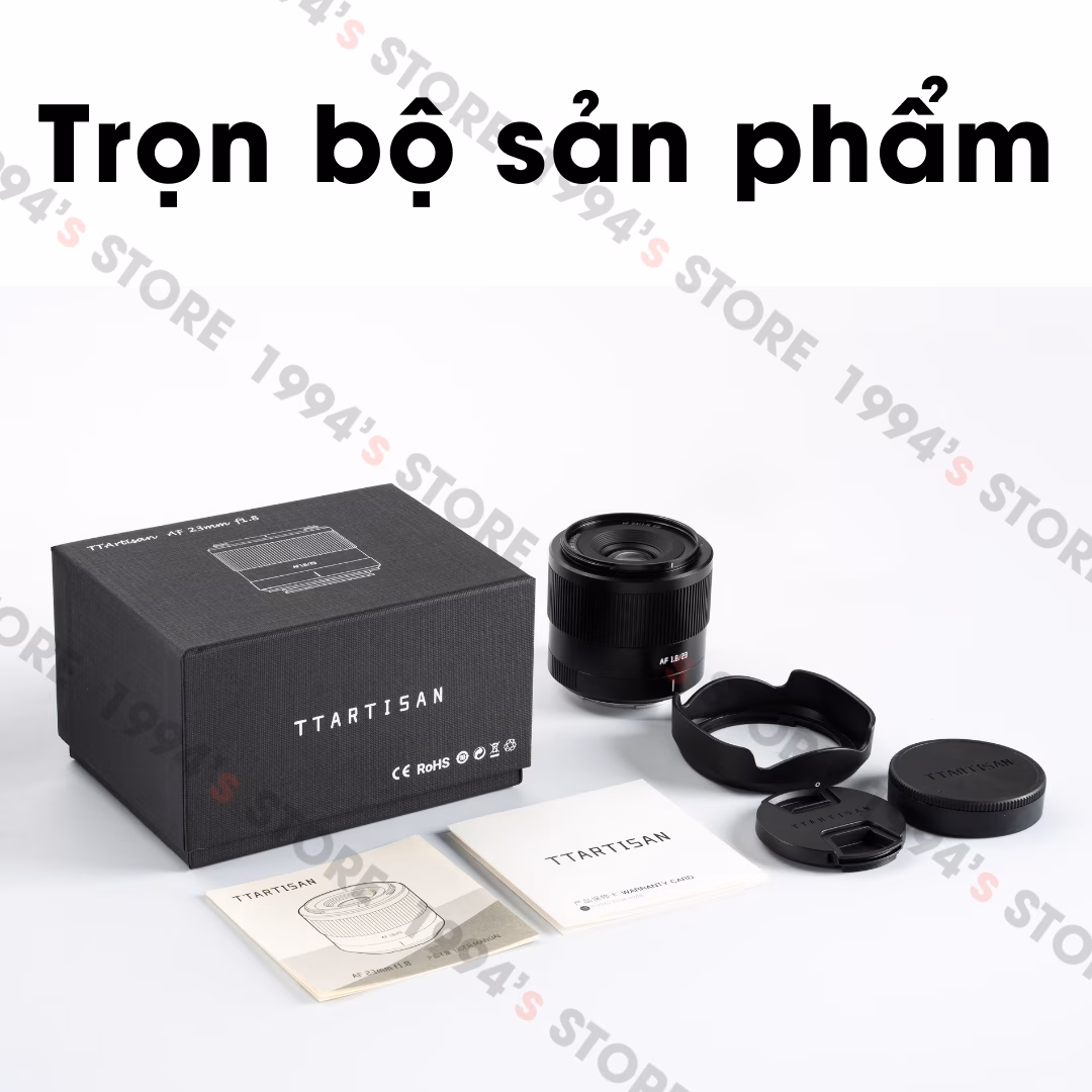 Ống kính 23mm F1.8 lấy nét STM
