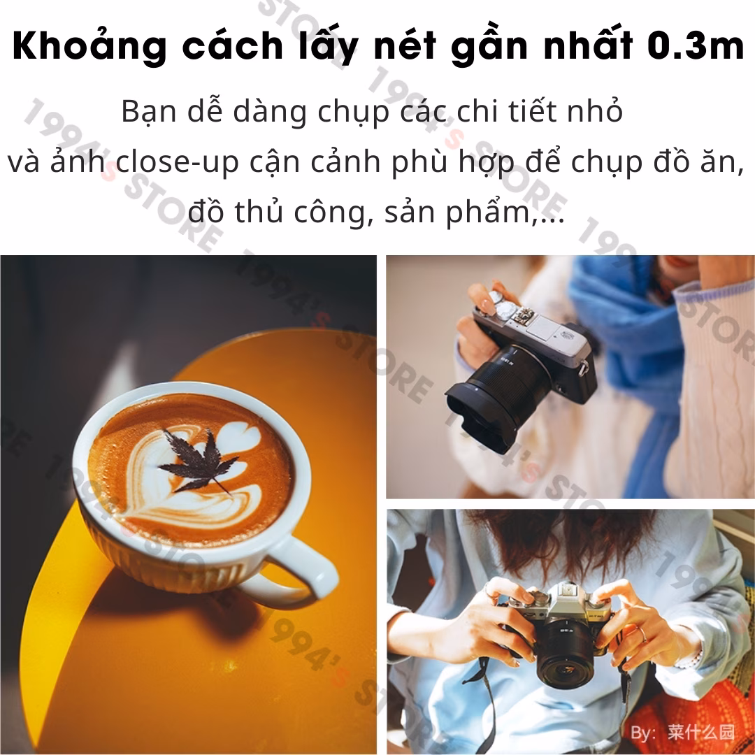 Ống kính TTArtisan 23mm F1.8 AF cho Fujifilm/Sony/Nikon