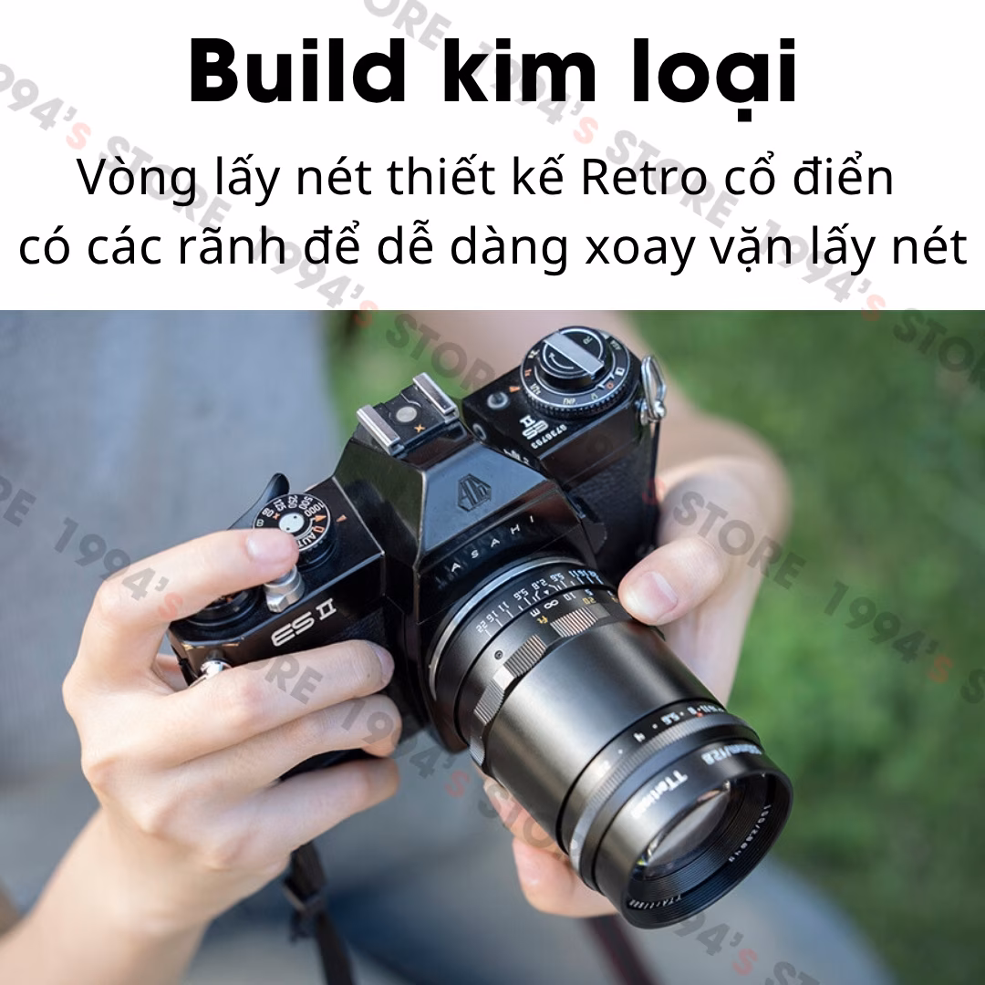 TTArtisan 100mm F2.8 Soap Bubble Bokeh Full-Frame – Lens siêu chân dung xóa phông