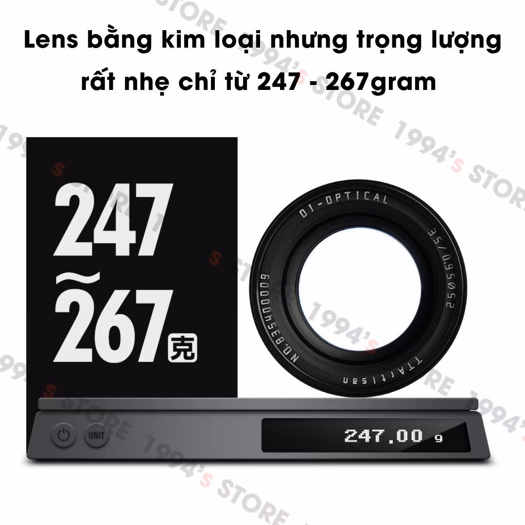 Ống kính TTArtisan 35mm F0.95 đa dụng khẩu độ siêu lớn