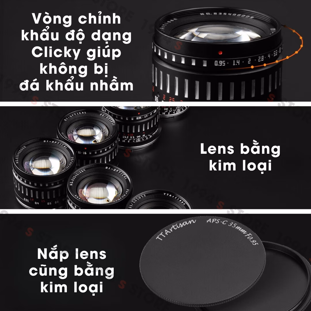 Ống kính TTArtisan 35mm F0.95 đa dụng khẩu độ siêu lớn