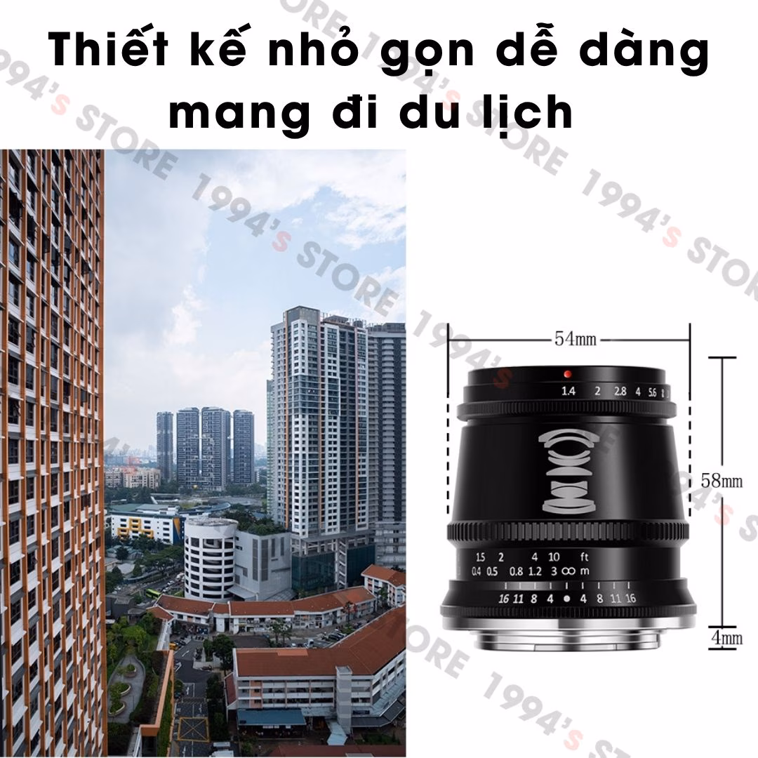 TTArtisan 17mm F1.4 siêu rộng khẩu độ lớn