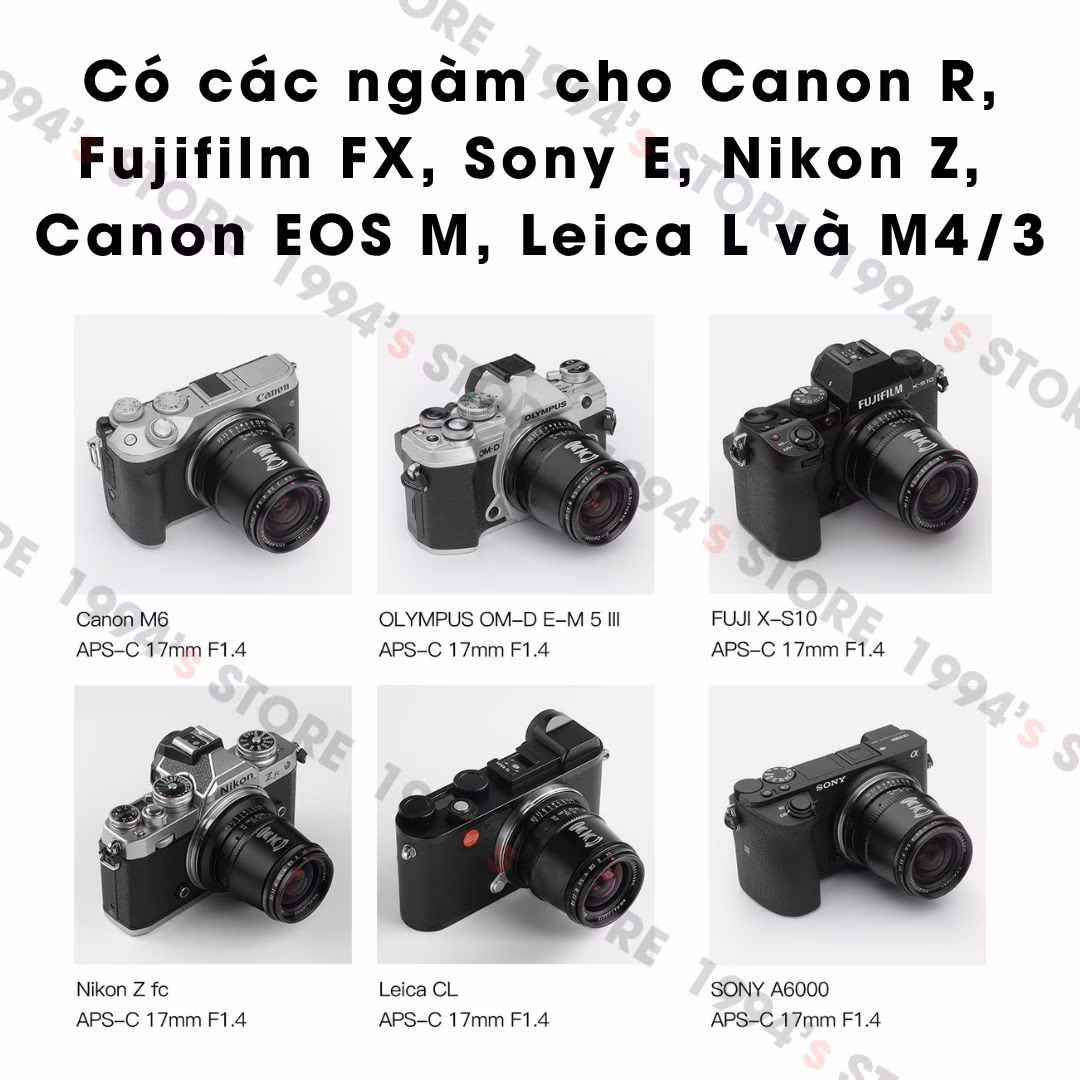 TTArtisan 17mm F1.4 siêu rộng khẩu độ lớn