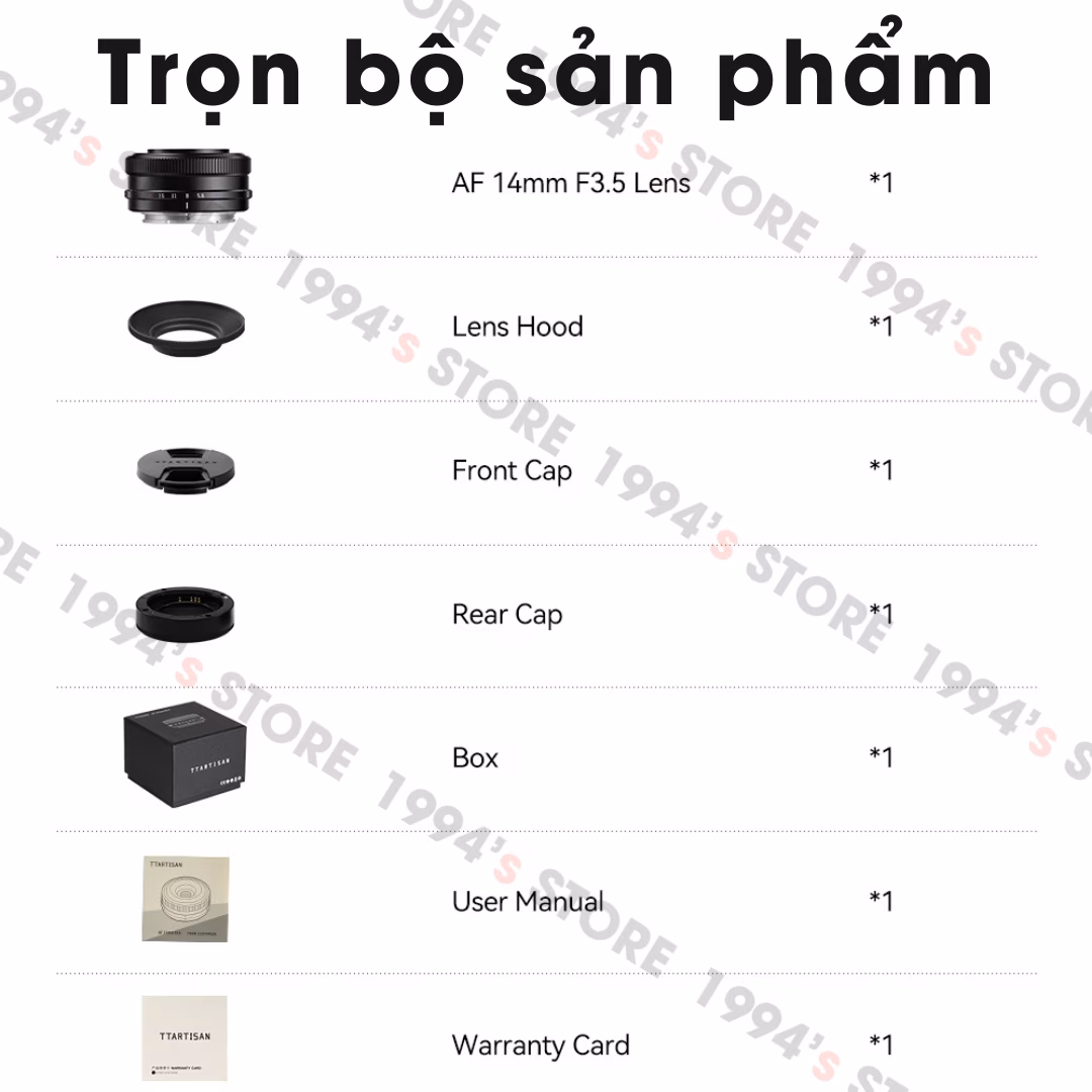 Lens siêu rộng AF cho máy ảnh Sony