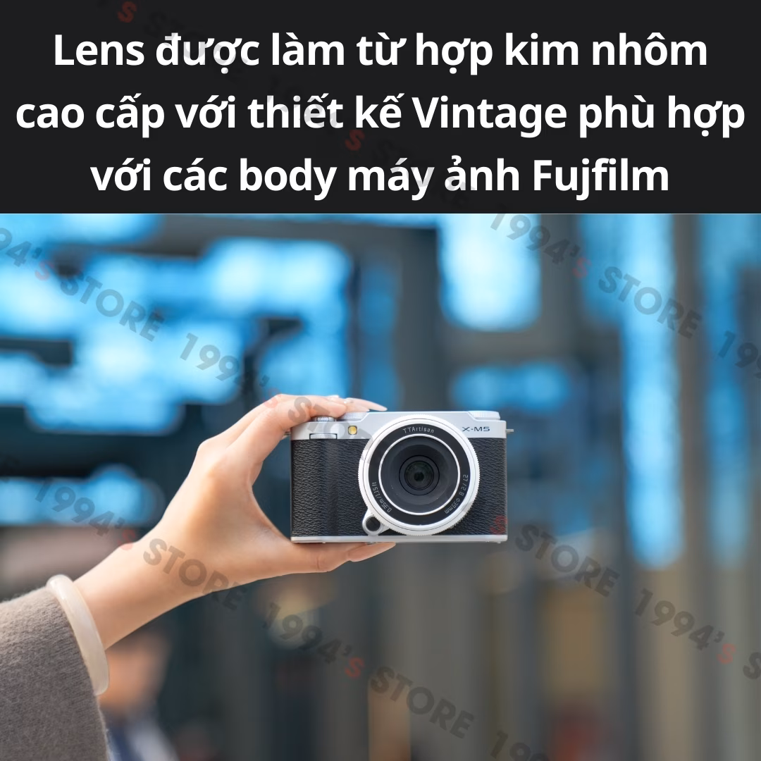 Ống kính TTArtisan AF 27mm F2.8 White AF Pancake cho Fujifilm/Sony/Nikon