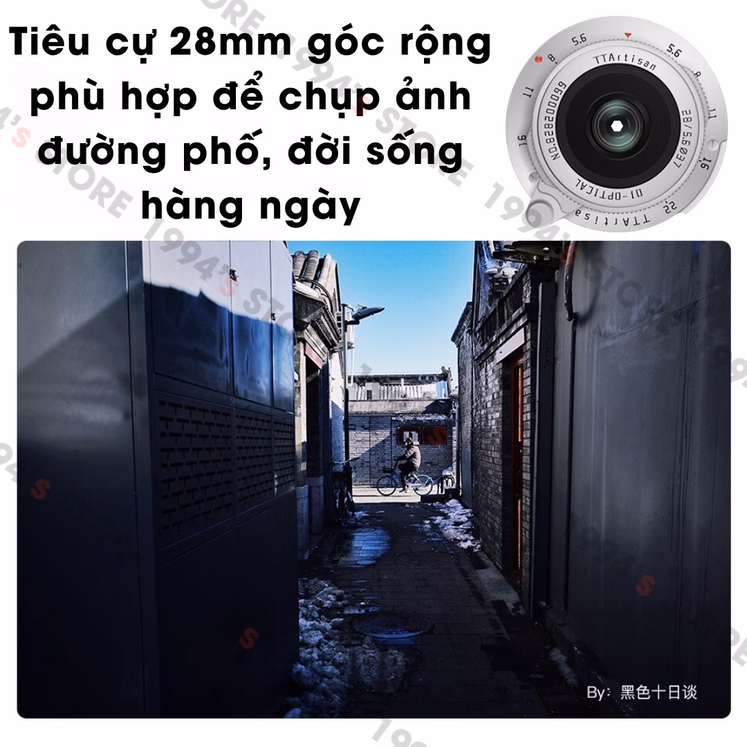 TTArtisan 28mm F5.6 Full-Frame cho Leica M
