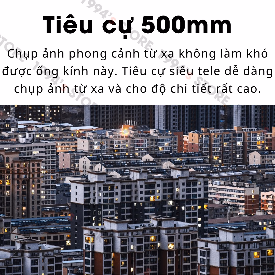 TTArtisan 500mm F6.3 Full-Frame Siêu Tele