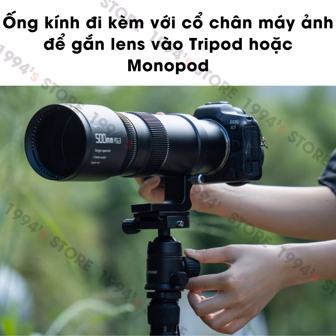 TTArtisan 500mm F6.3 Full-Frame Siêu Tele