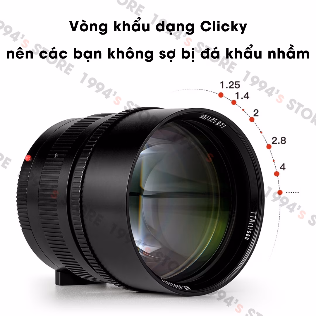 TTArtisan 90mm F1.25 cho Sony E