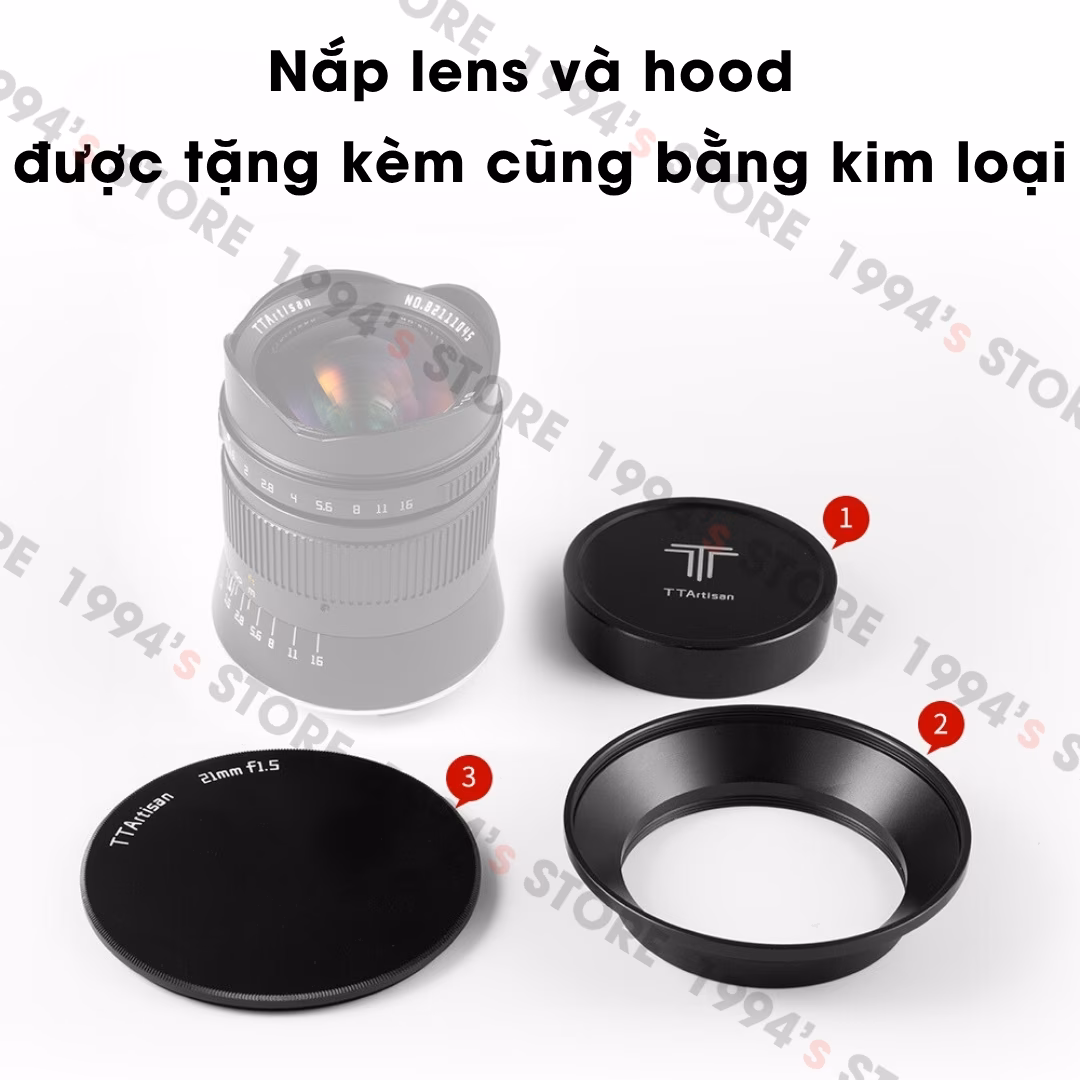 Ống kính TTArtisan 21mm F1.5 ASPH for Full-Frame và Leica M