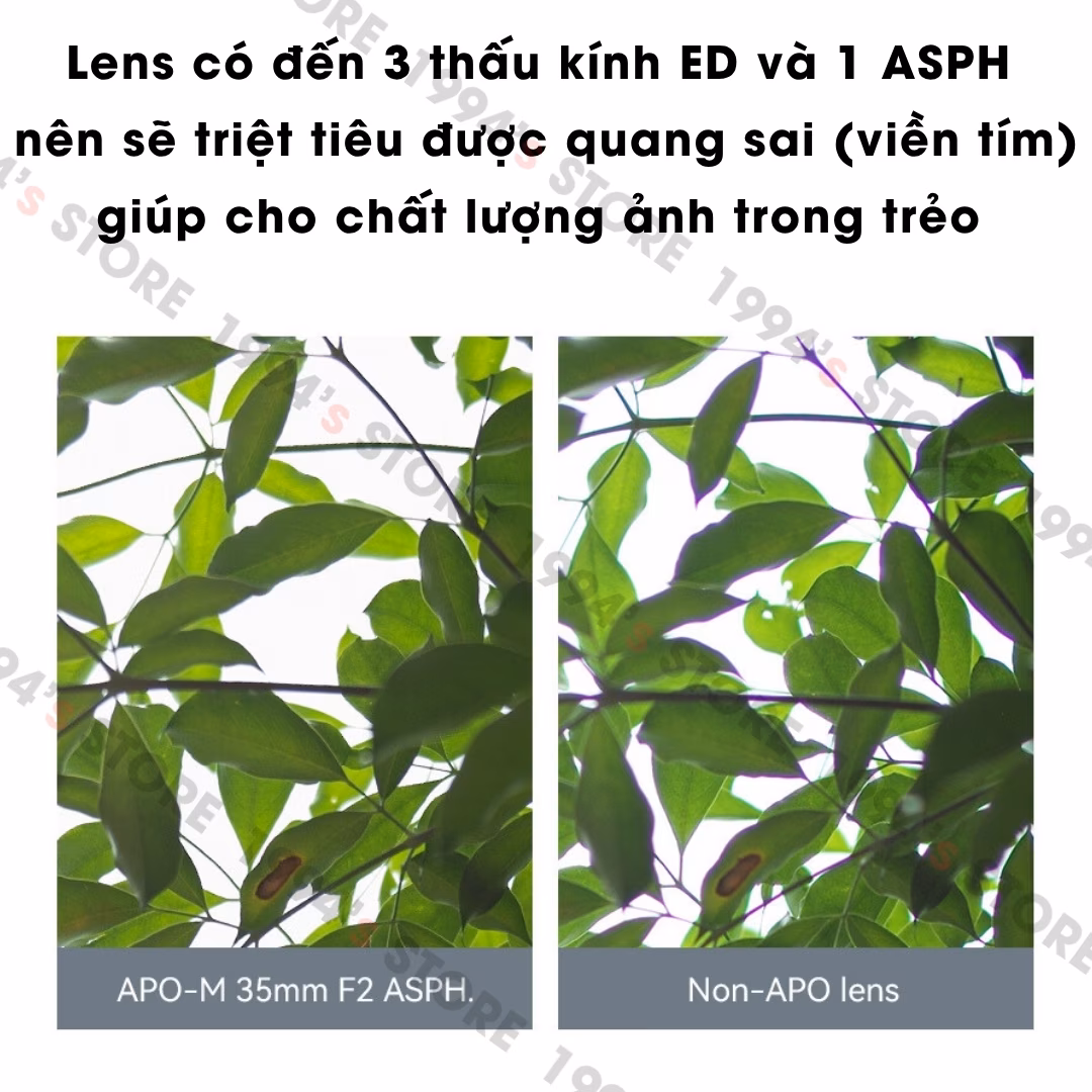 TTArtisan 35mm F2.0 APO ASPH ngàm Leica M – Tặng kèm Hood kim loại