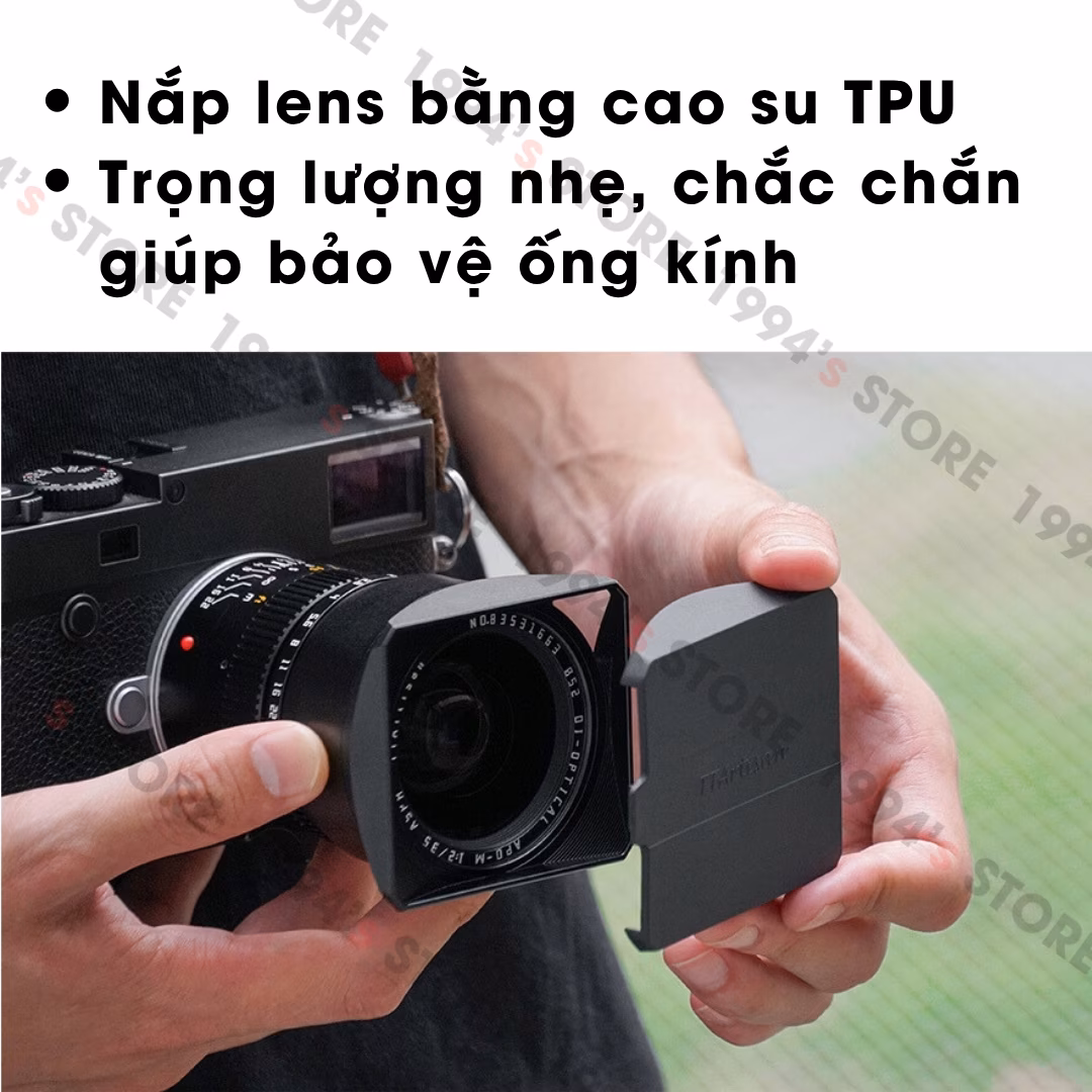 TTArtisan 35mm F2.0 APO ASPH ngàm Leica M – Tặng kèm Hood kim loại