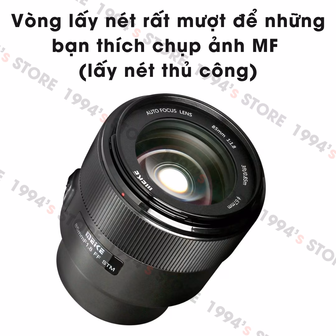 Vistilen 85mm F1.8 AF cho Canon RF (Từ khóa ngách quan trọng cho người dùng Canon)