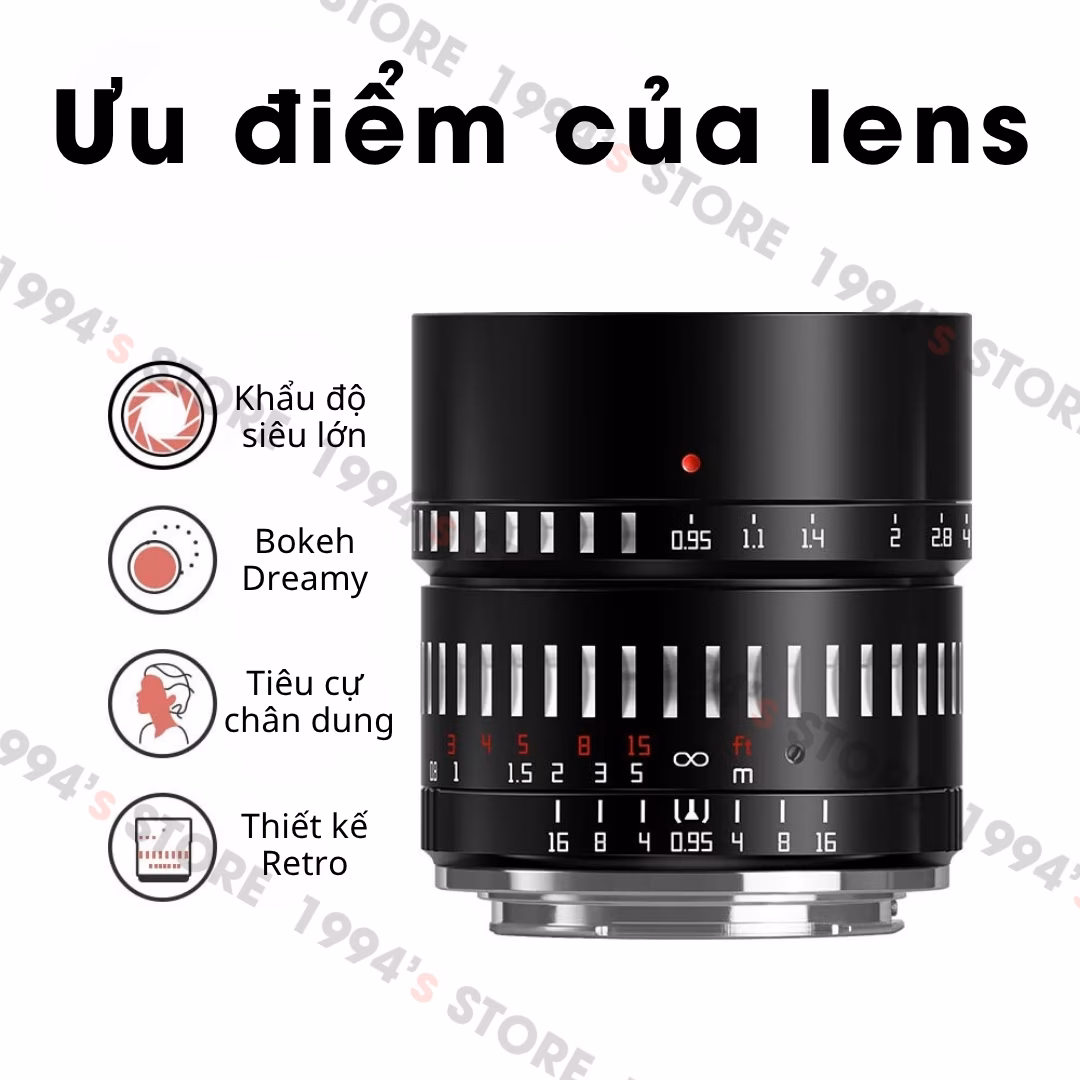 Ống kính TTArtisan cho máy ảnh M4/3