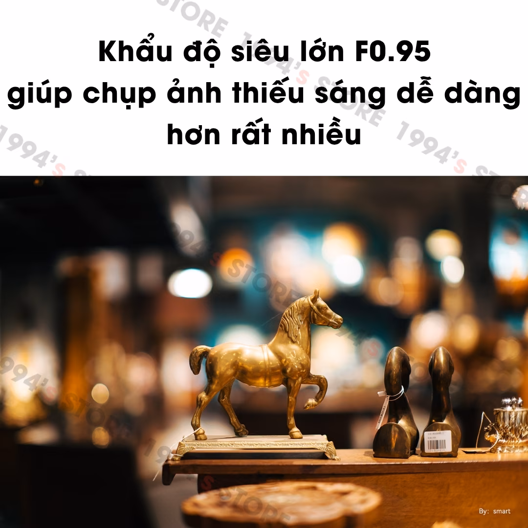 Ống kính TTArtisan 50mm F0.95 chân dung xóa phông mù mịt
