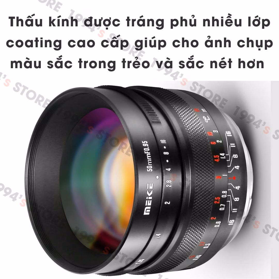 Meike 50mm F0.95 – Chân dung xóa phông mù mịt