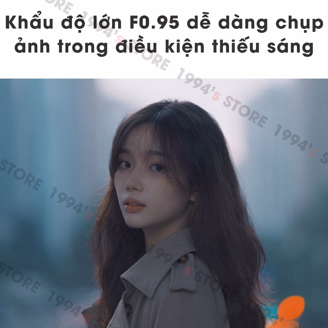 Meike 50mm F0.95 – Chân dung xóa phông mù mịt
