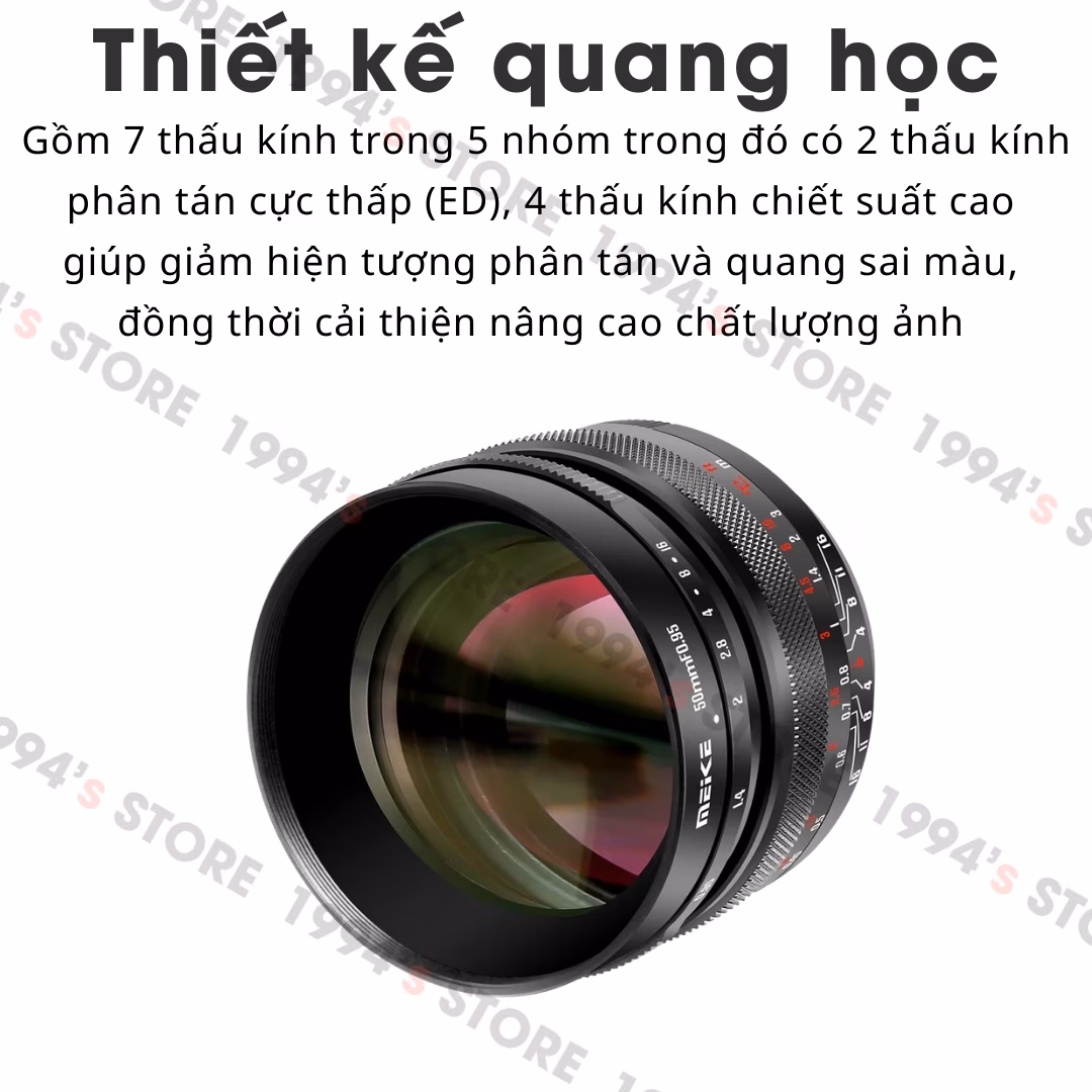 Meike 50mm F0.95 – Chân dung xóa phông mù mịt