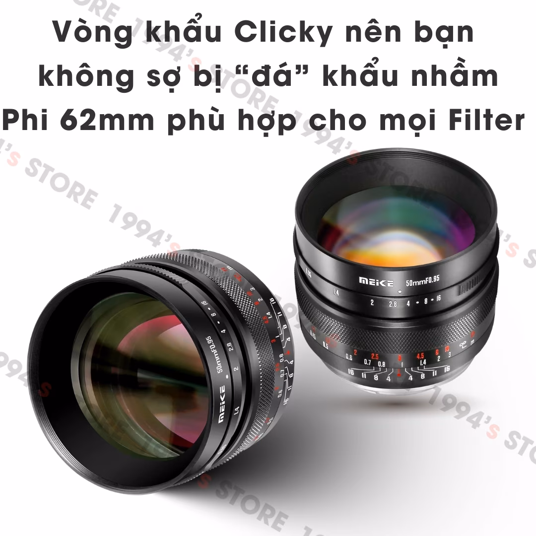 Meike 50mm F0.95 – Chân dung xóa phông mù mịt