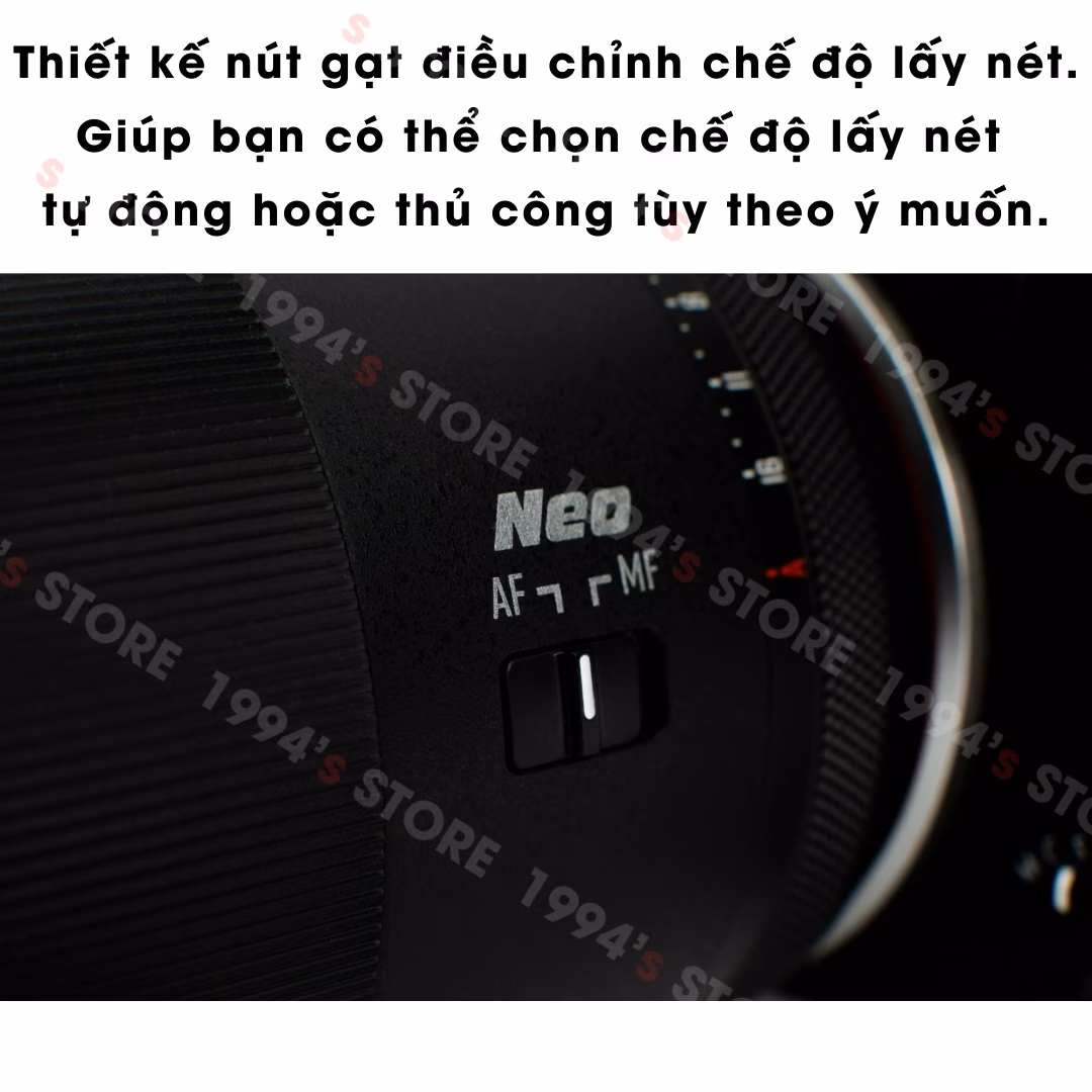 Lens 33mm lấy nét tự động STM siêu êm