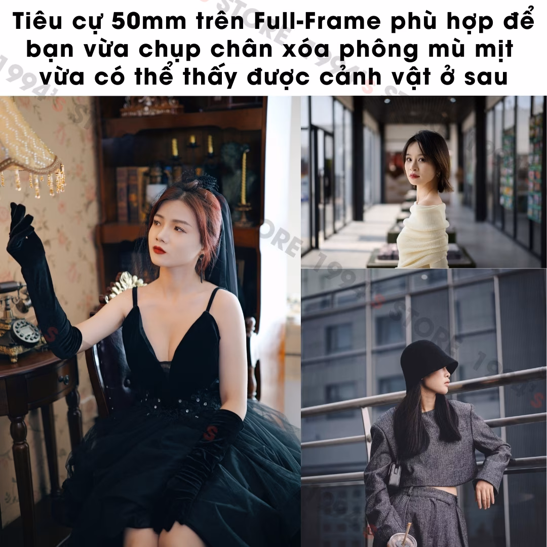 Ống kính Meike 50mm F1.8 SE AF cho Full-Frame Sony E/Nikon Z/Leica L