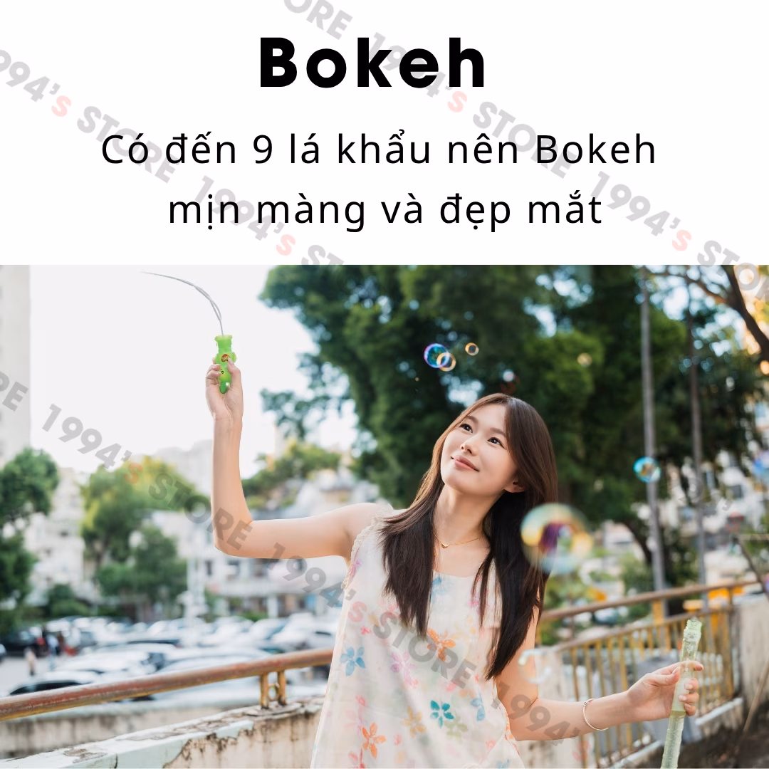 Hỗ trợ quay video hỗ trợ ống kính 35mm sắc nét 8K