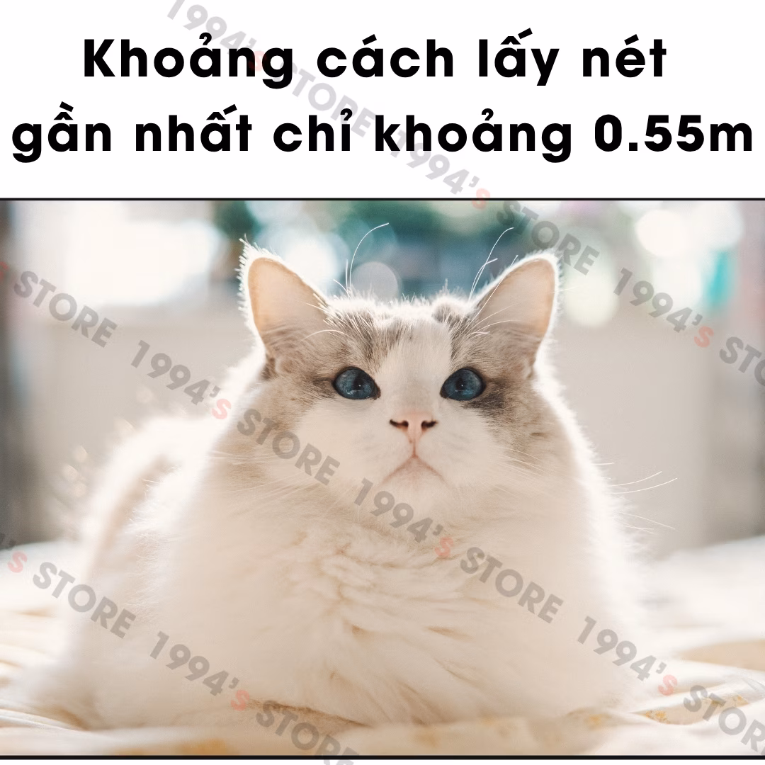 Vistilen AF 55mm F1.8 Pro Auto Focus - Lens chuyên chân dung cho Canon R/RF