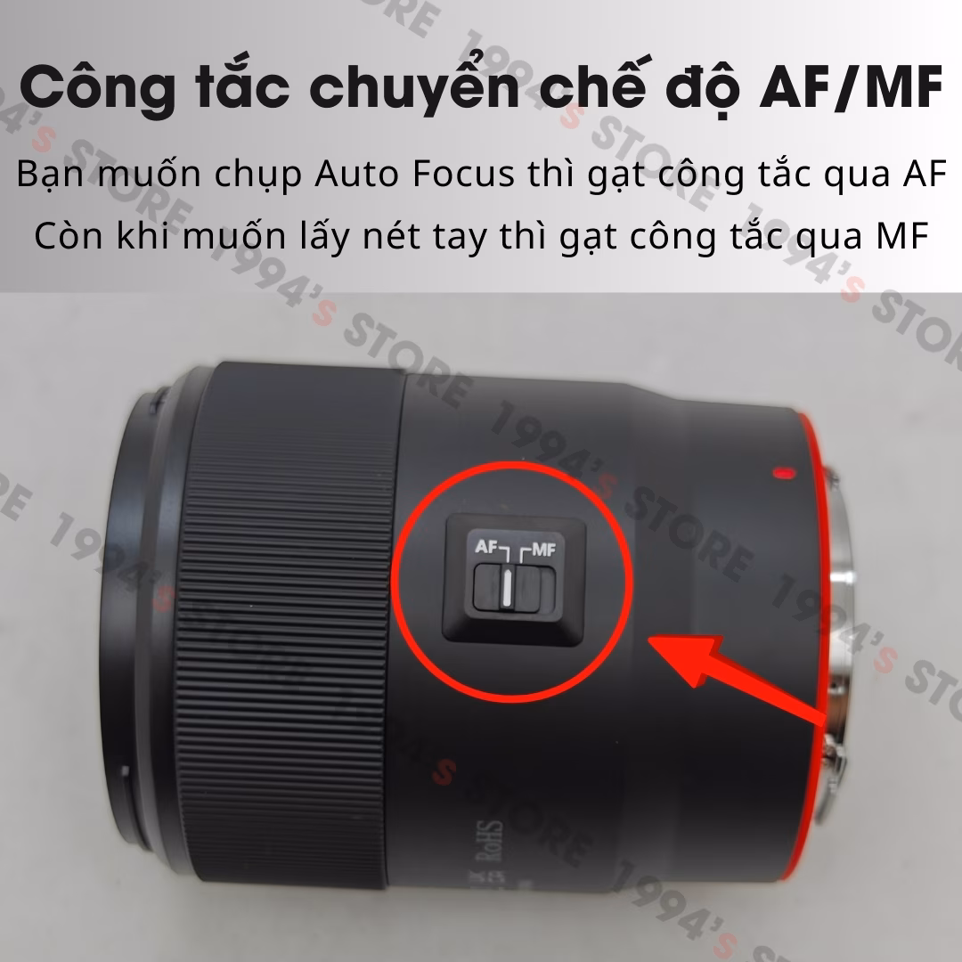 Ống kính chân dung Vitilen cho Canon EOS R5 R6 R8