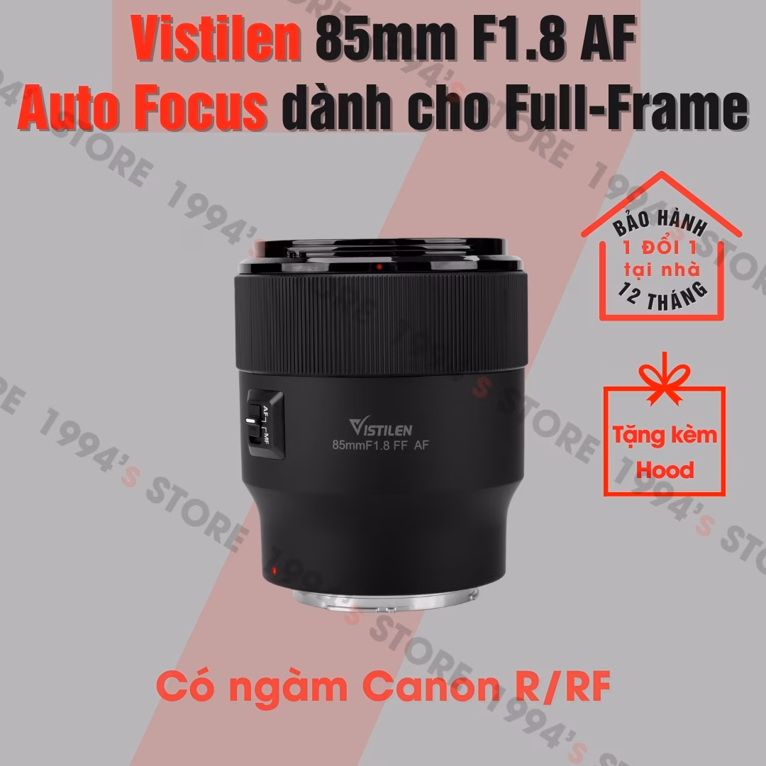 Ống kính Vistilen 85mm F1.8 AF chính hãng