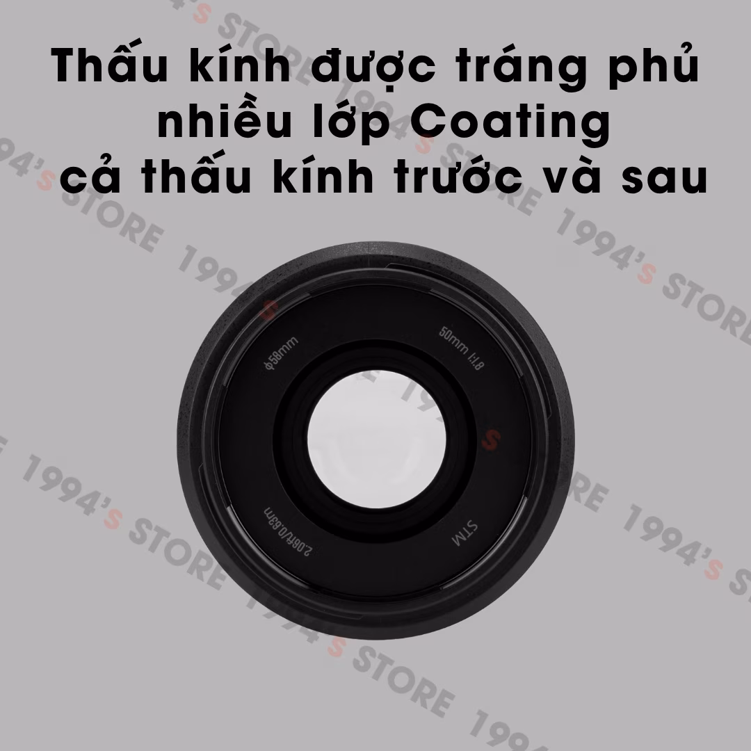 Đánh giá lens Vistilen AF 50mm F1.8