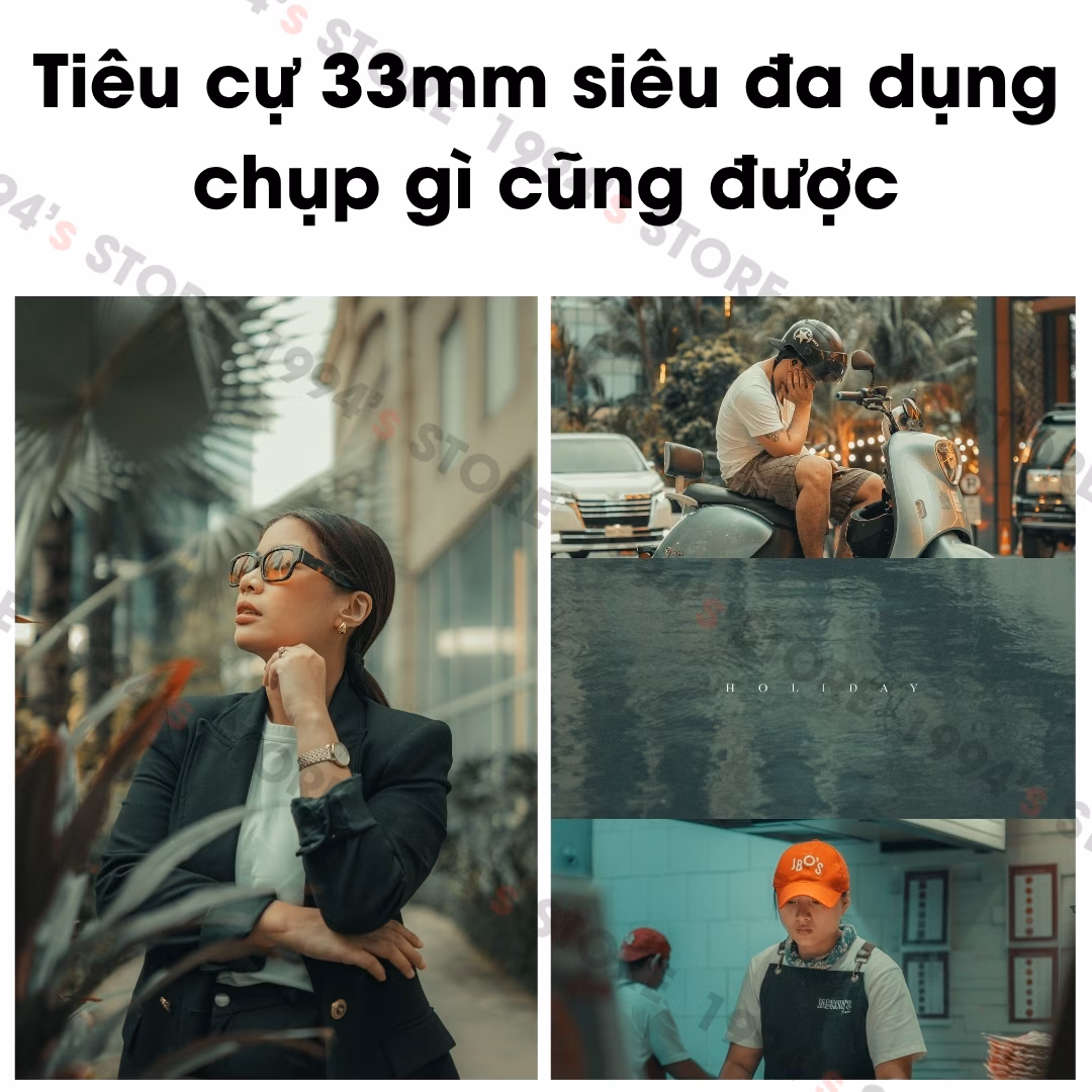 Ống kính Vistilen 33mm F1.4 NEO AF cho Canon R/Canon RF