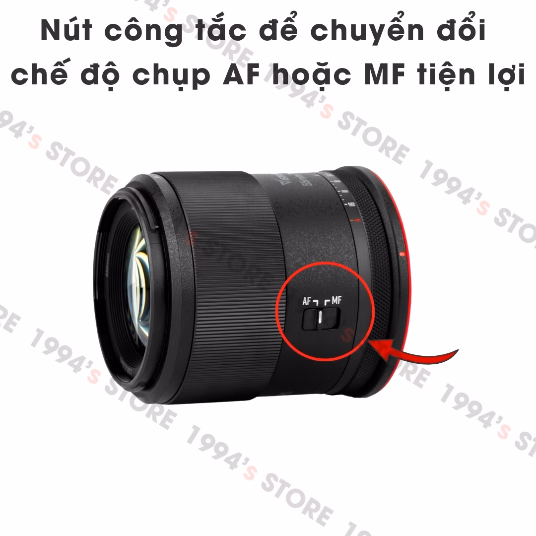 Vistilen 55mm F1.4 AF cho Canon EOS R – Lens chân dung xóa phông