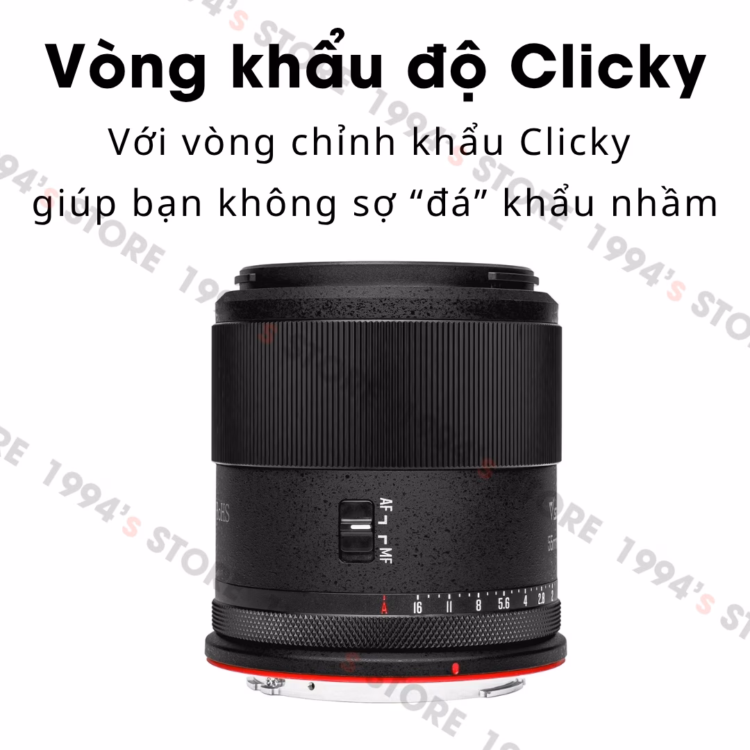 Vistilen 55mm F1.4 AF cho Canon EOS R – Lens chân dung xóa phông