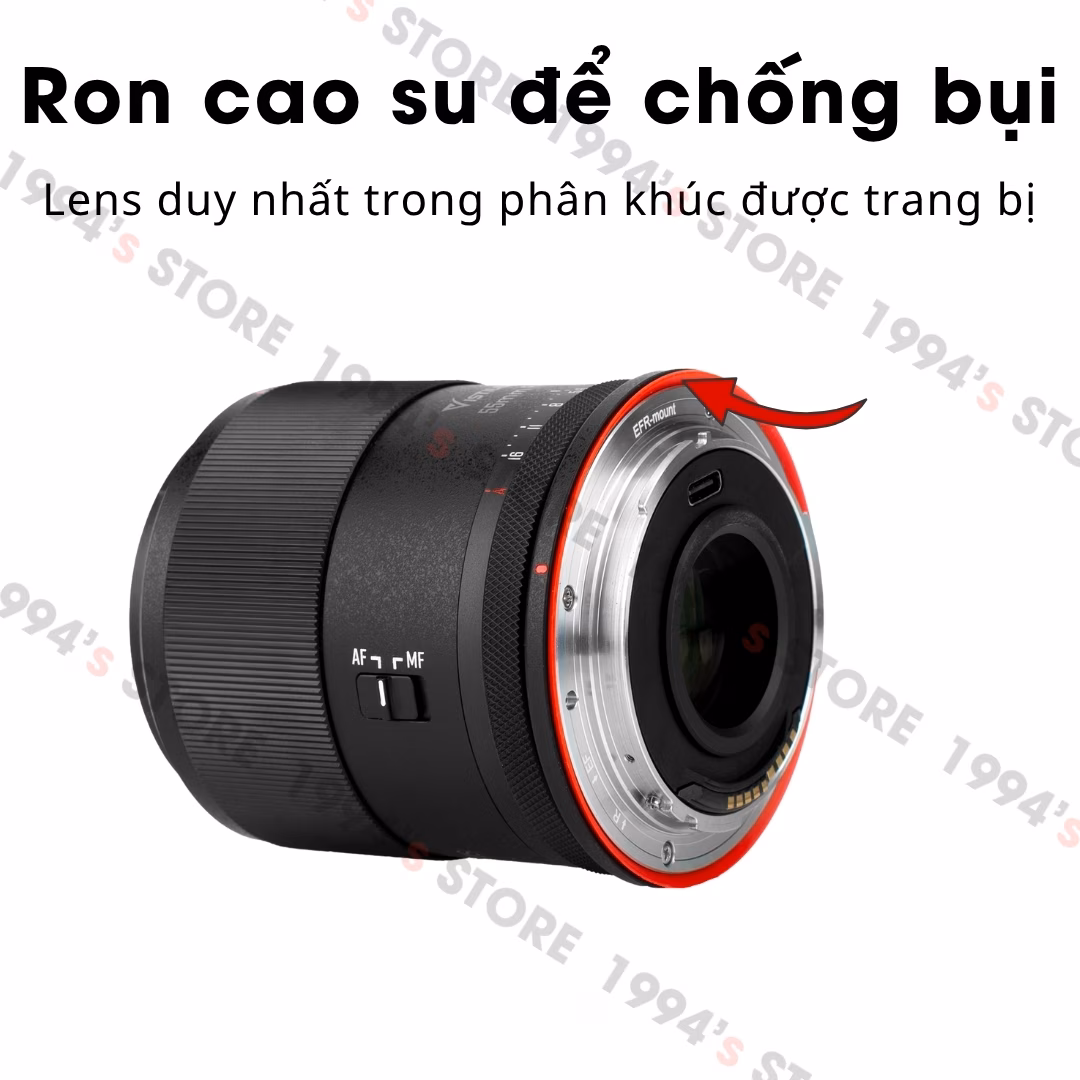 Vistilen 55mm F1.4 AF cho Canon EOS R – Lens chân dung xóa phông