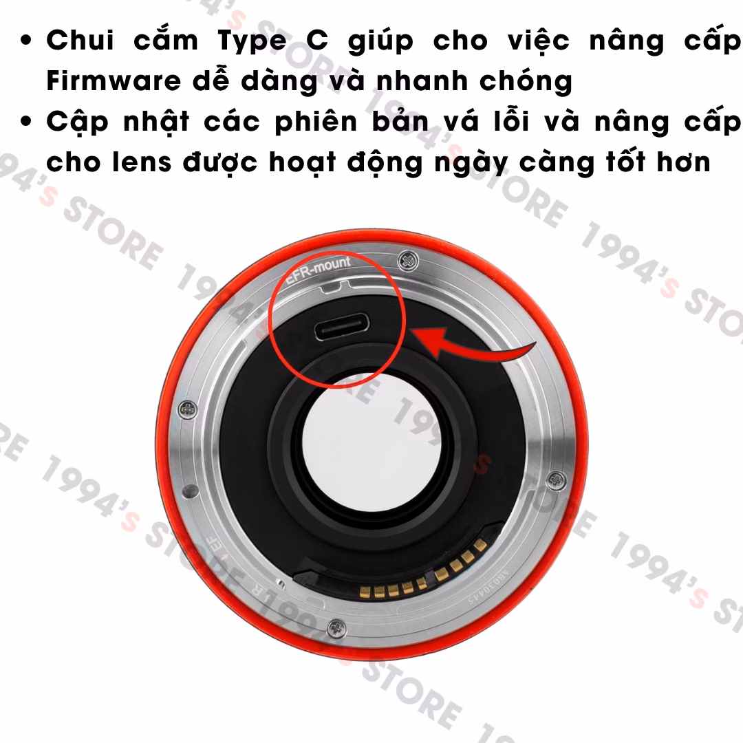Vistilen 55mm F1.4 AF cho Canon EOS R – Lens chân dung xóa phông