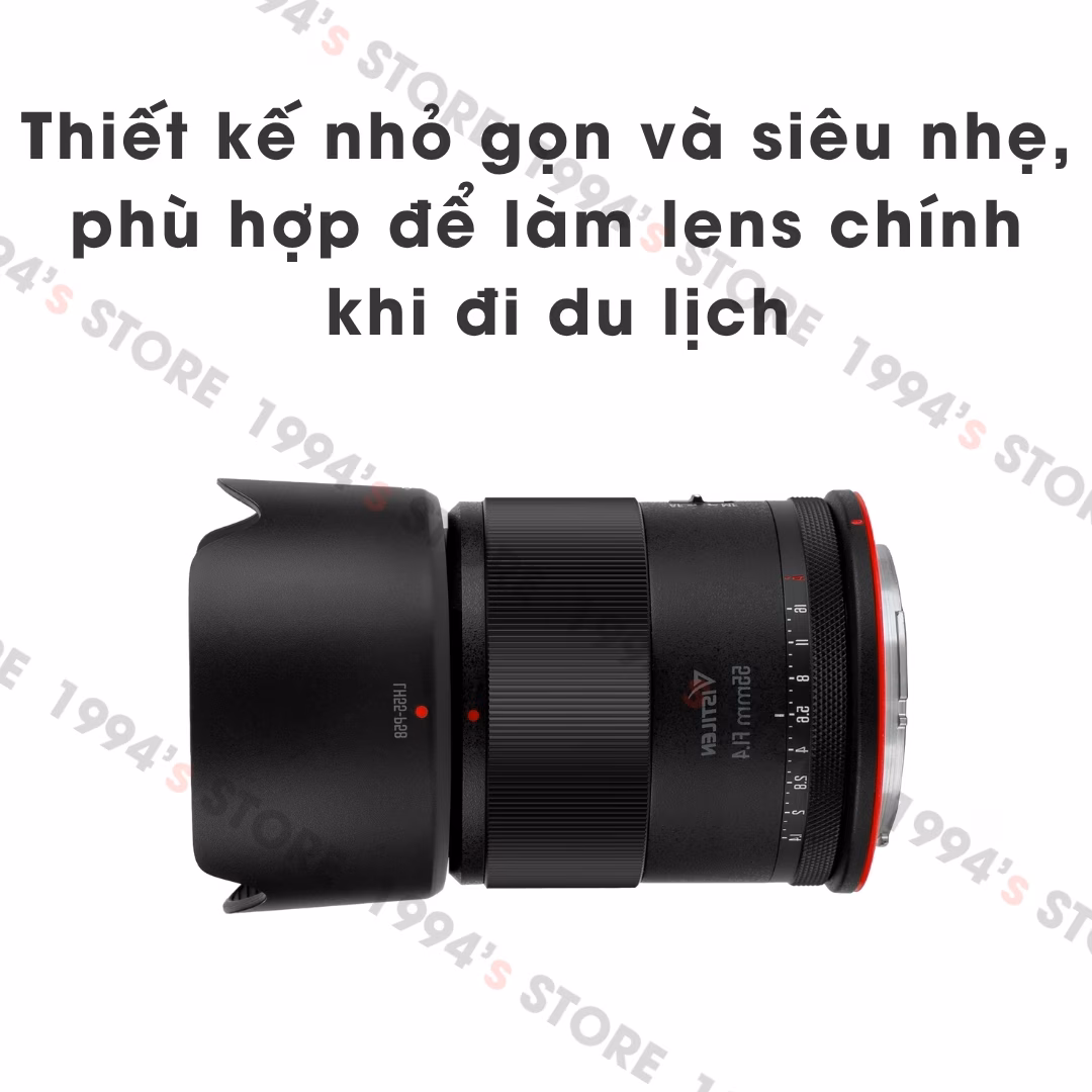 Vistilen 55mm F1.4 AF cho Canon EOS R – Lens chân dung xóa phông