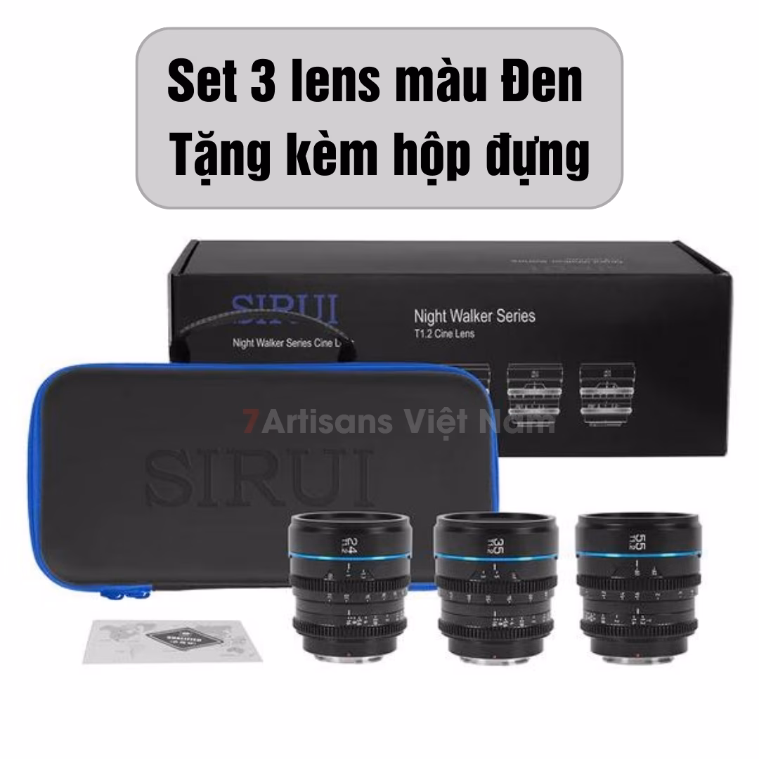 Sirui Night Walker thấu kính ED chống quang sai