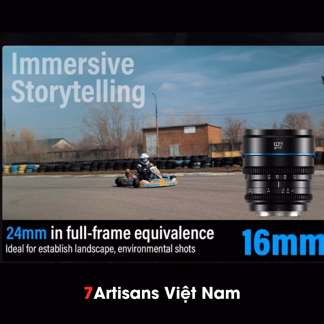 SIRUI Night Walker Super35 16mm T1.2 Cine Lens