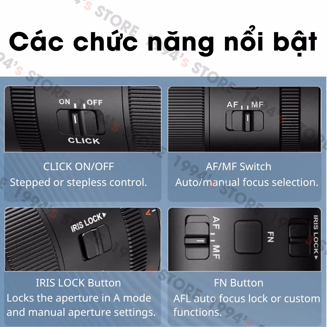 Sirui AURORA 35mm F1.4 Auto Focus – Lens đa dụng cho Full-Frame