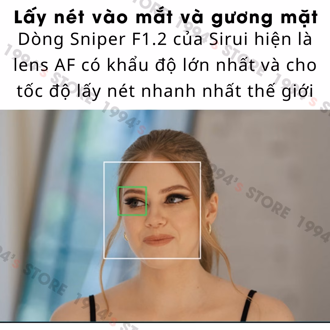 SIRUI 16mm F1.2 Auto Focus – Sirui Sniper AF lấy nét tự động