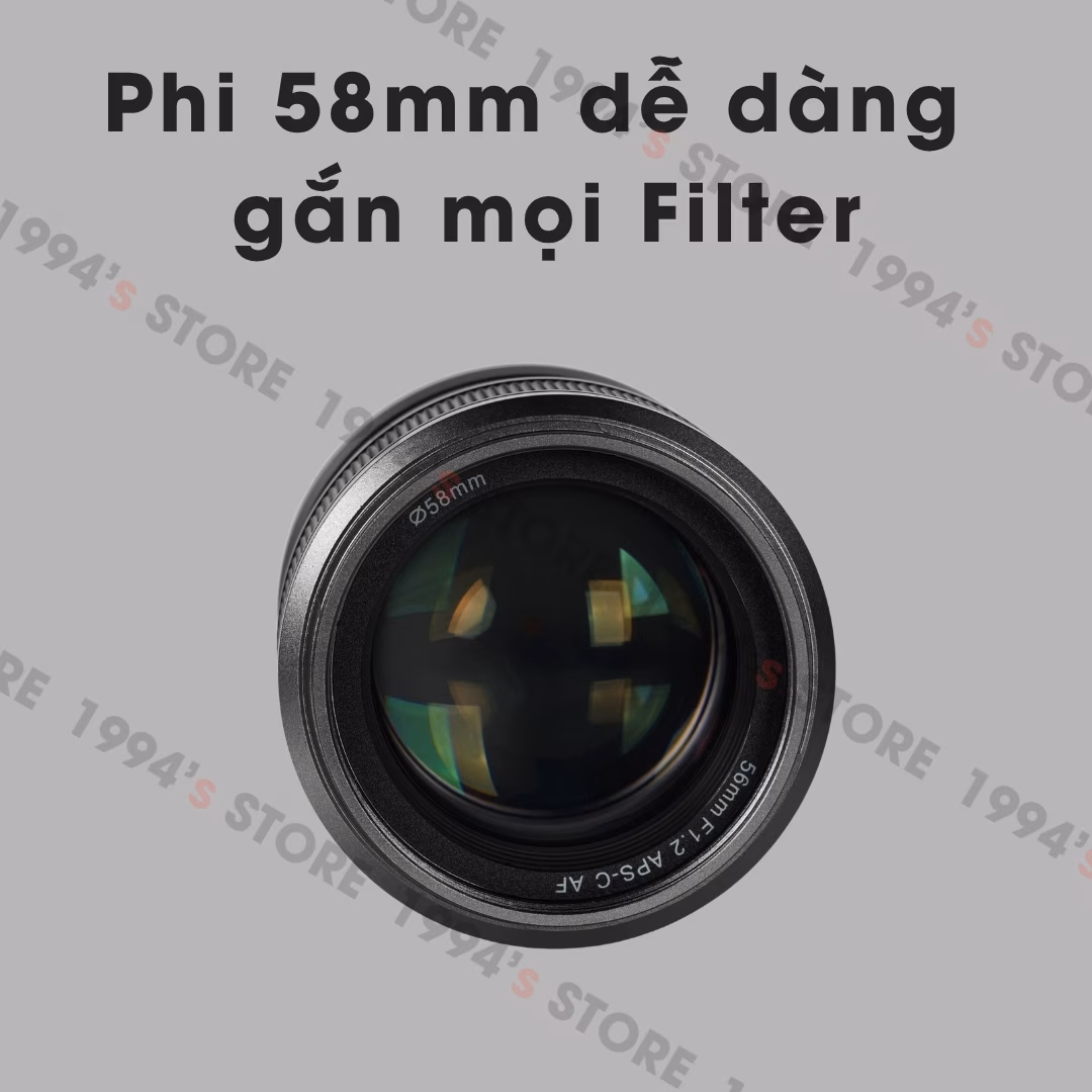 Sirui Sniper 56mm F1.2 AF cho Sony E / Fujifilm X / Nikon Z - Chính Hãng