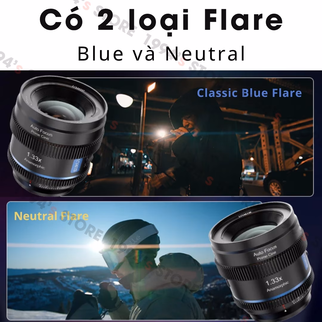 Sirui 20mm T1.8 AF 1.33X Anamorphic Cine Super35