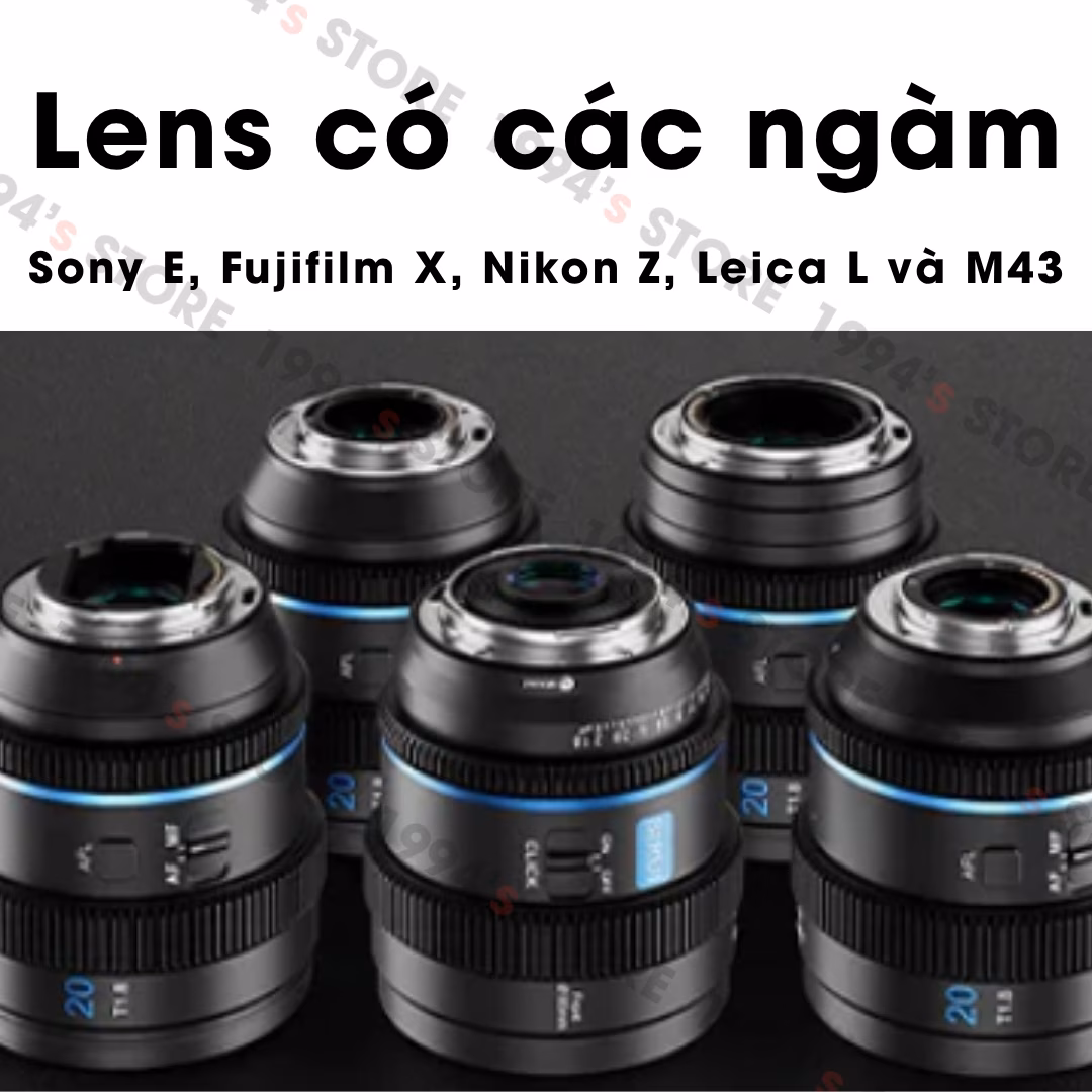 Sirui 20mm T1.8 AF 1.33X Anamorphic Cine Super35