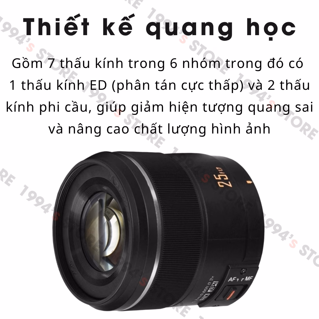 mua lens yongnuo 25mm f1.7 m43 ở đâu