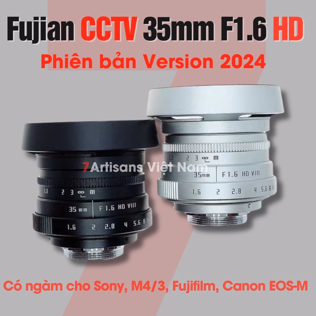 Fujian 35mm F1.6 HD Phiên bản VIII 2026