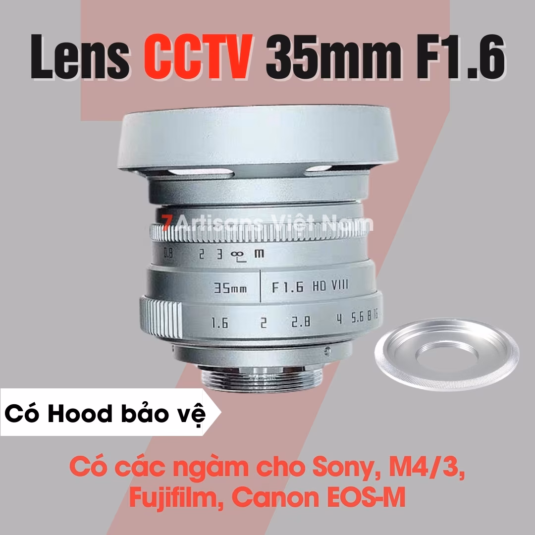 Hiệu ứng ảnh nghệ thuật với lens Fujian 35mm