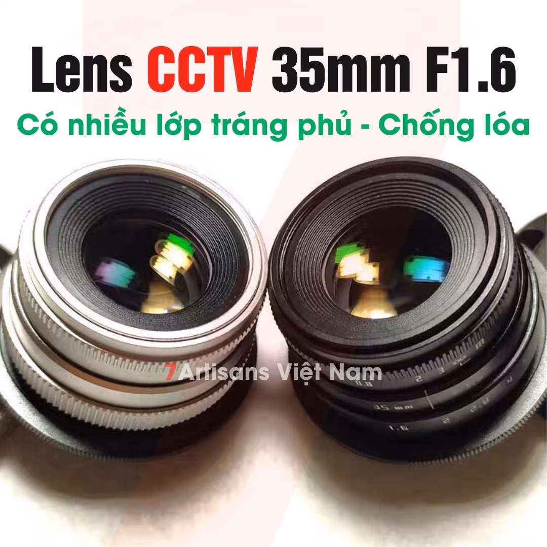 Fujian CCTV 35mm F1.6 HD Phiên bản VIII 2026